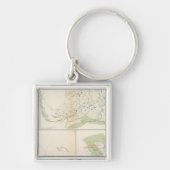 Valverde, Shiloh, Ft Craig, Roanoke Island Sleutelhanger (Voorkant)