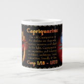 Valxart Capriquarius Capricorn Aquarius Cusp Extra Grote Mok (Voorkant)