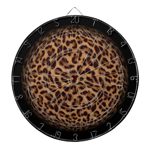 Valxart leopard dartboard dartbord (Voorkant)