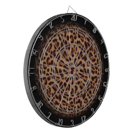 Valxart leopard dartboard dartbord (Voorkant Links)