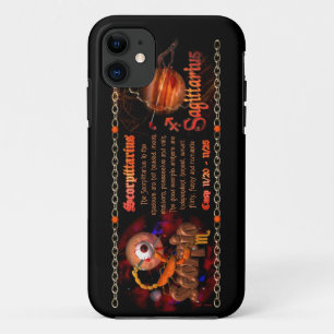 Valxart Scorpio Sagittarius zodiac Cusp iPhone 11 Hoesje