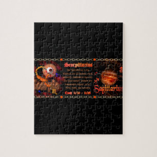 Valxart Scorpio Sagittarius zodiac Cusp Legpuzzel
