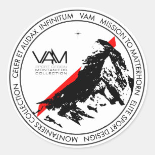 VAM : Autocollant de Matterhorn Montaniers Zermatt