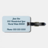 Vamonos Bagage Label (Achterkant horizontaal)