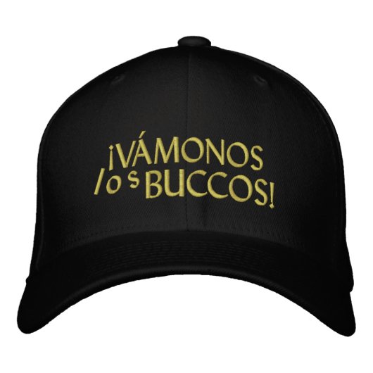 VÁMONOS LOS BUCCOS ! Casquette brodée (Devant)