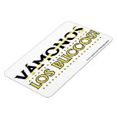 VAMONOS Los Buccos ! Magnet ! avec l'adresse du ma (Côté Gauche)