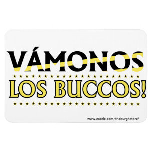 VAMONOS Los Buccos ! Magnet ! avec l'adresse du ma