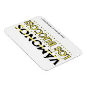 VAMONOS Los Buccos ! Magnet ! avec l'adresse du ma (Côté Droit)