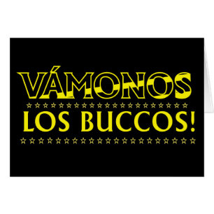 VÁMONOS LOS BUCCOS! Tarjeta