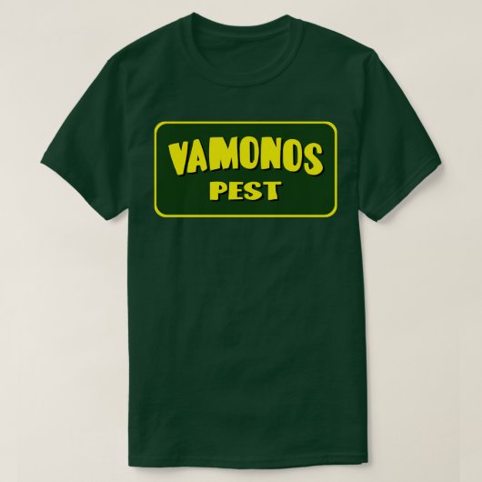 Vamonos Pest Logo T-shirt (Design voorkant)