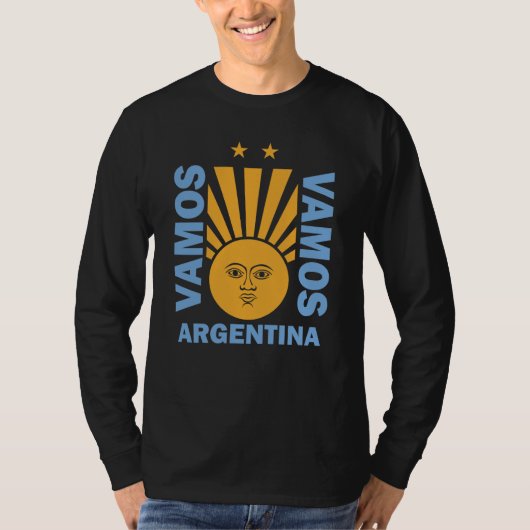 Vamos Argentina T-shirt (Voorkant)