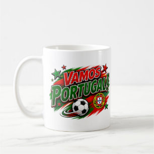 VAMOS PORTUGAL! Fan Portugese trotsvoet Koffiemok