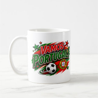 VAMOS PORTUGAL! Fan | Portugese trotsvoet Koffiemok