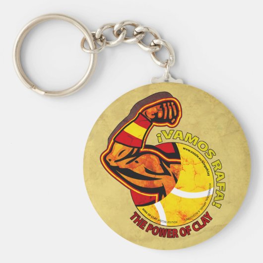 Vamos Rafa. Sleutelhanger (Voorkant)