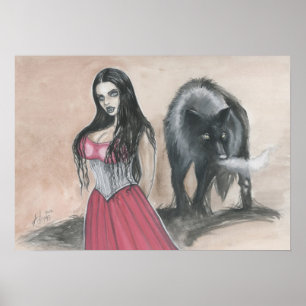 Vamp en Wolf Poster