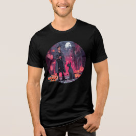 Vamp feest Halloween Tri-Blend Shirt
