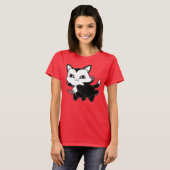 Vamp Kat T-shirt (Voorkant volledig)