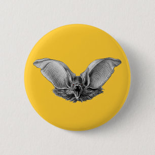 Vampier? Bat? Ronde Button 5,7 Cm
