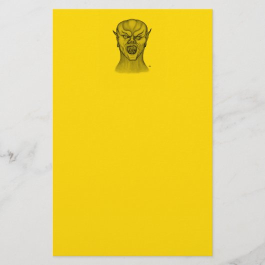 Vampier Briefpapier (Voorkant)