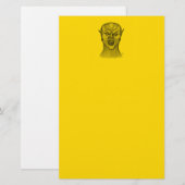 Vampier Briefpapier (Voorkant / Achterkant)