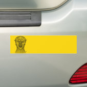 Vampier Bumpersticker (Op auto)