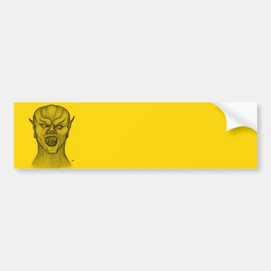 Vampier Bumpersticker (Voorkant)