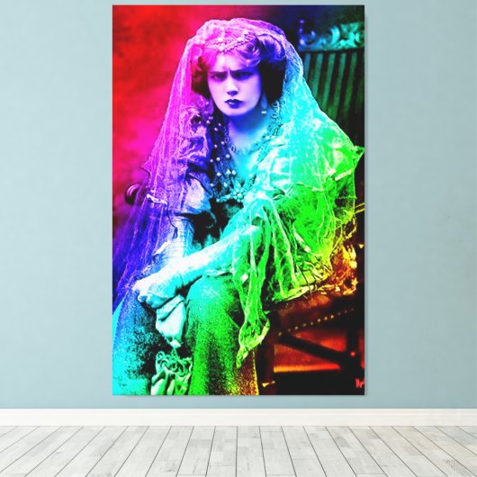 Vampier Canvas Afdruk (Insitu (Houten vloer))