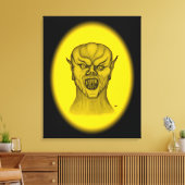 Vampier Canvas Afdruk (Insitu (Woonkamer))