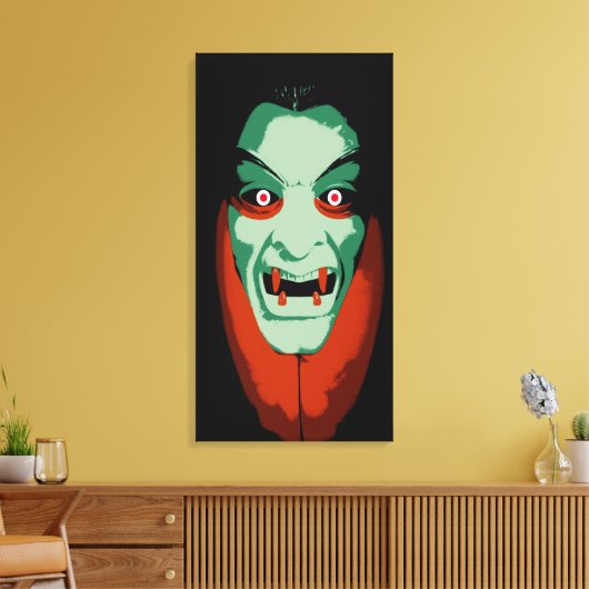 Vampier Canvas Afdruk (Insitu (Woonkamer))