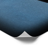 Vampier en noir et sang rouge haute affiche (Coin)