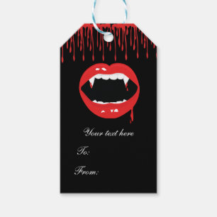 Vampier Fangs Bloed Dracula Halloween Party Favor Cadeaulabel