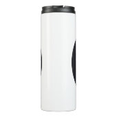 Vampier Funny heeft een Fang-Tastic Halloween Thermosbeker (Achterkant)