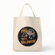 Vampier Funny heeft een Fang-Tastic Halloween