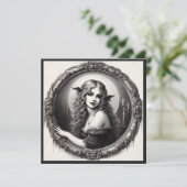  Vampier Gotische Horror Kaart (Staand voorkant)