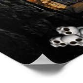 Vampier in de lichte Poster van het venster (Hoek)