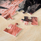 Vampier in maanverlichte begraafplaats legpuzzel (Zijkant)