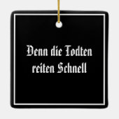 Vampier Keramisch Ornament (Achterkant)