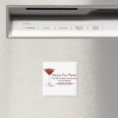 Vampier Kiss Martini Drink Recept Magneet (Insitu (Vaatwasser))