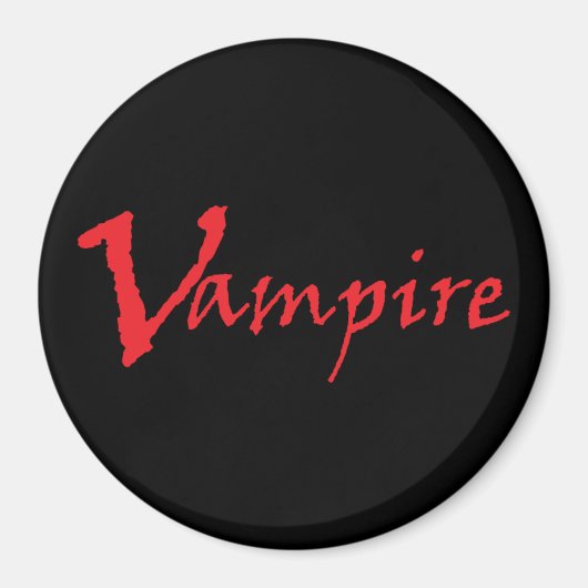 Vampier Magneet (Voorkant)