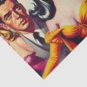 vampier meisje tissuepapier (Detail)