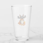 Vampier Pompoen Latte Glas (Achterkant)