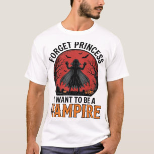 Vampier Prinses Shirt Spooky Retro Halloween Desi