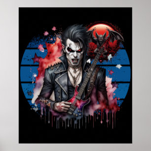 Vampier Rocker Poster