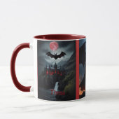 Vampier Romance Dark Fantasy Naam Koffie Mok (Links)