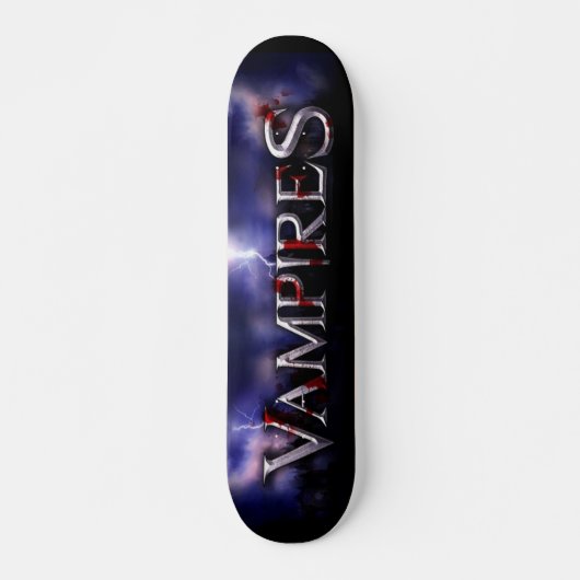 vampier skateboard (Voorkant)