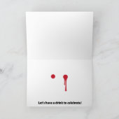 Vampier Verjaardag Kaart (Binnen)