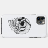 Vampier zwart-wit ontwerp Case-Mate iPhone case (Achterkant (horizontaal))