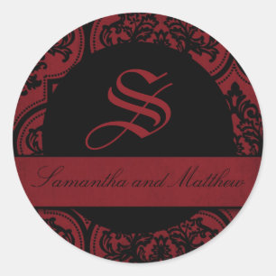 Vampierbruid Monogram Sticker