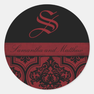 Vampierbruid Monogram Sticker C