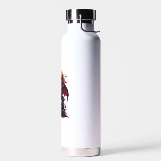 Vampierkat Heer Waterfles (Links)